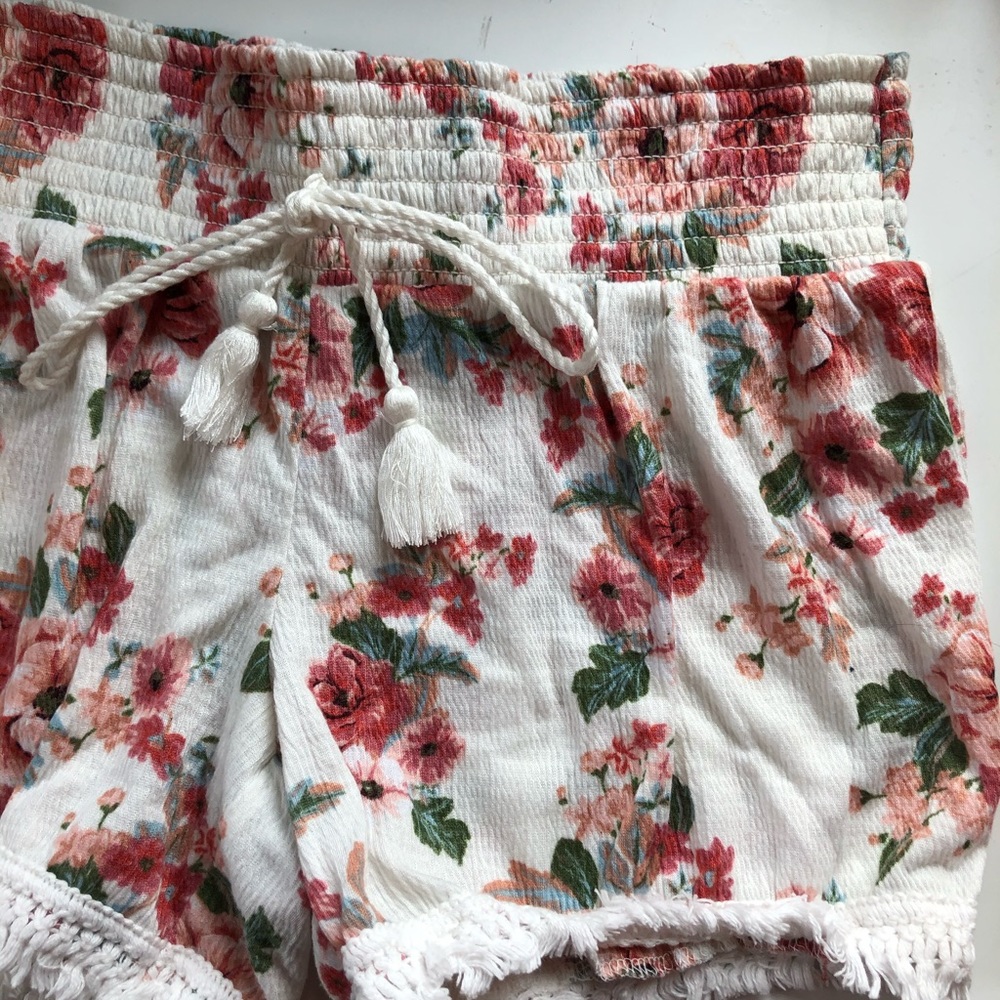 Floral dressy shorts